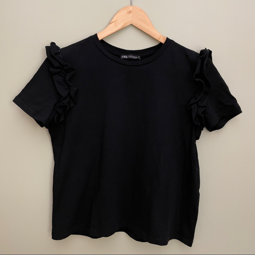 Set of Two Zara Ruffle Tees